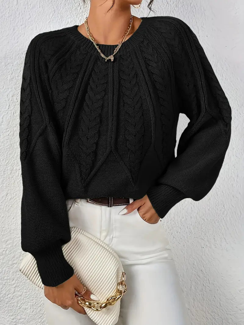 Özden - Κομψό Μακρυμάνικο Πουλόβερ (Elegant Long Sleeve Sweater)