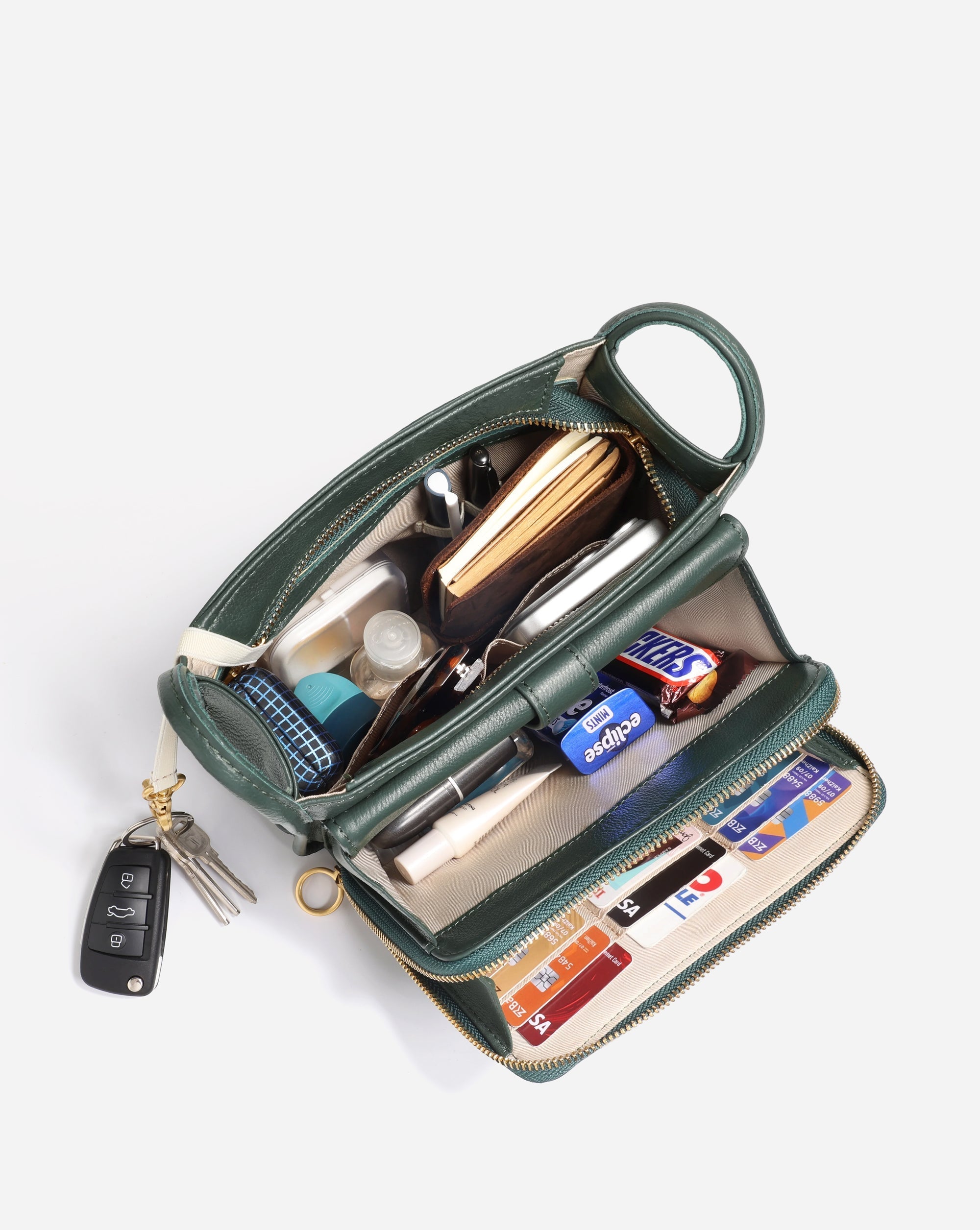 Athena - Μίνι Τσάντα Crossbody / Πορτοφόλι 2.2L με Μοναδικό Σχέδιο (Unique Design Mini Crossbody Bag / Wallet 2.2L)