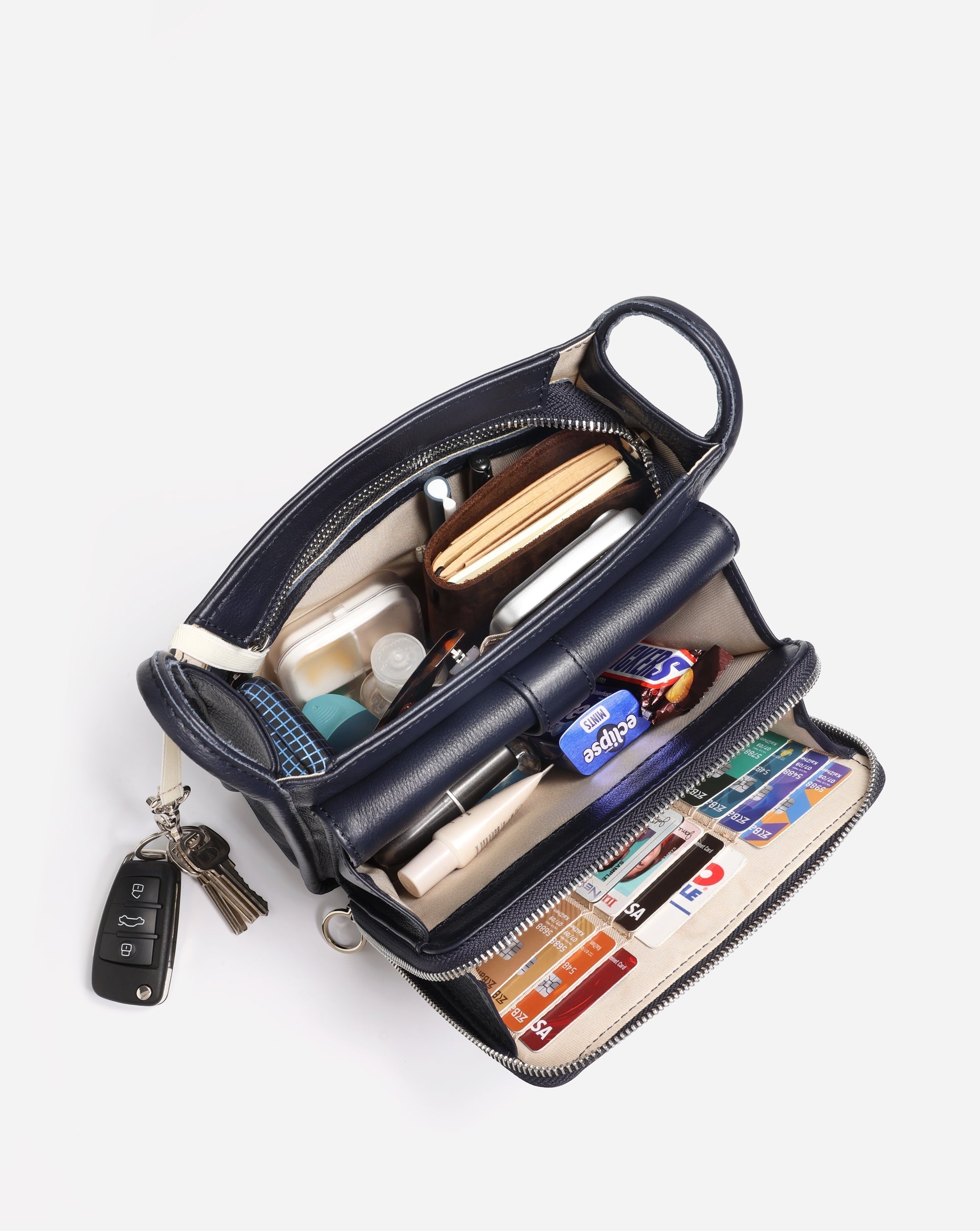 Athena - Μίνι Τσάντα Crossbody / Πορτοφόλι 2.2L με Μοναδικό Σχέδιο (Unique Design Mini Crossbody Bag / Wallet 2.2L)