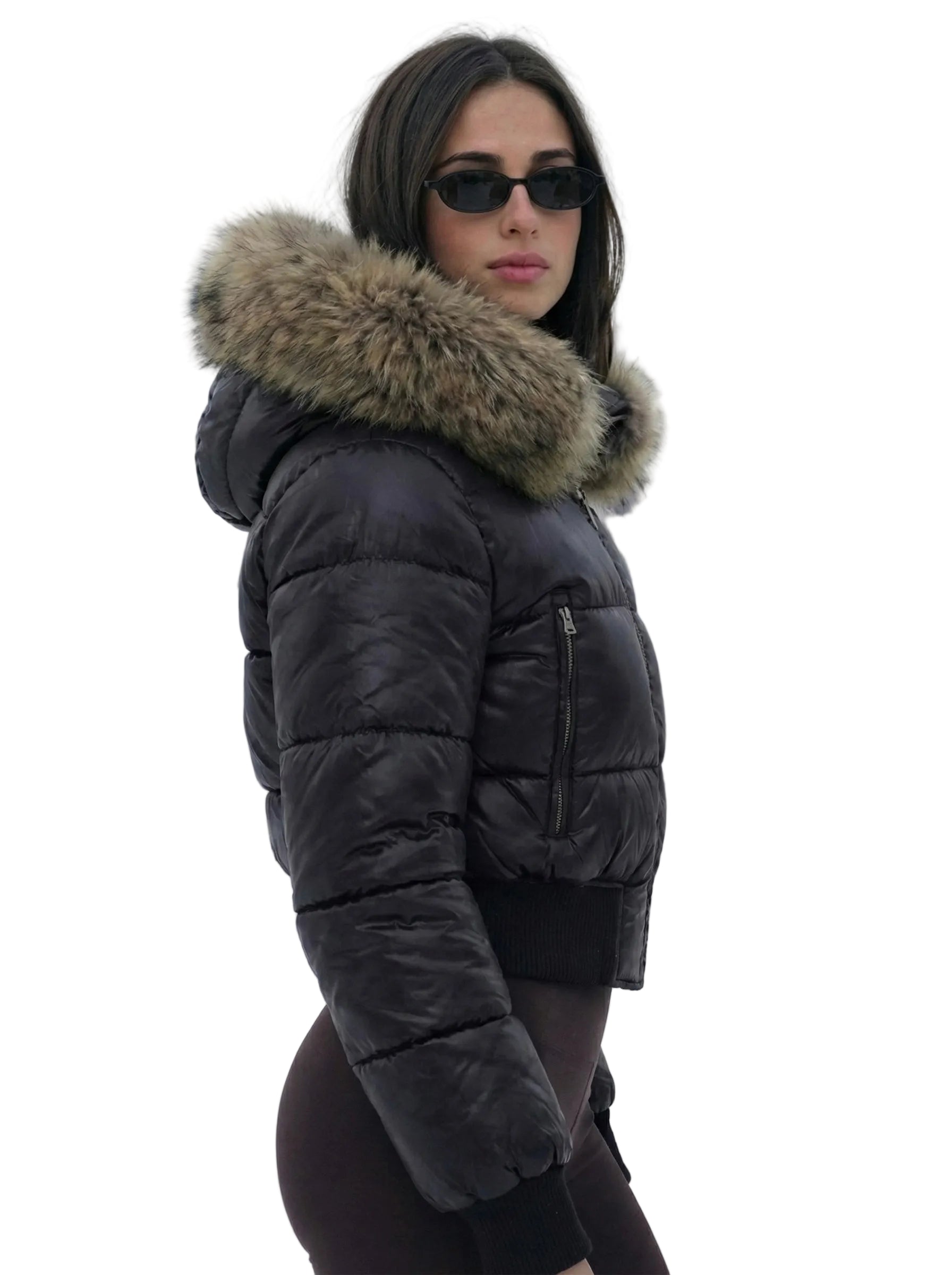 Savoy | Τζάκετ Puffer με Κουκούλα και Τεχνητή Γούνα (Faux Fur Hooded Puffer Jacket)