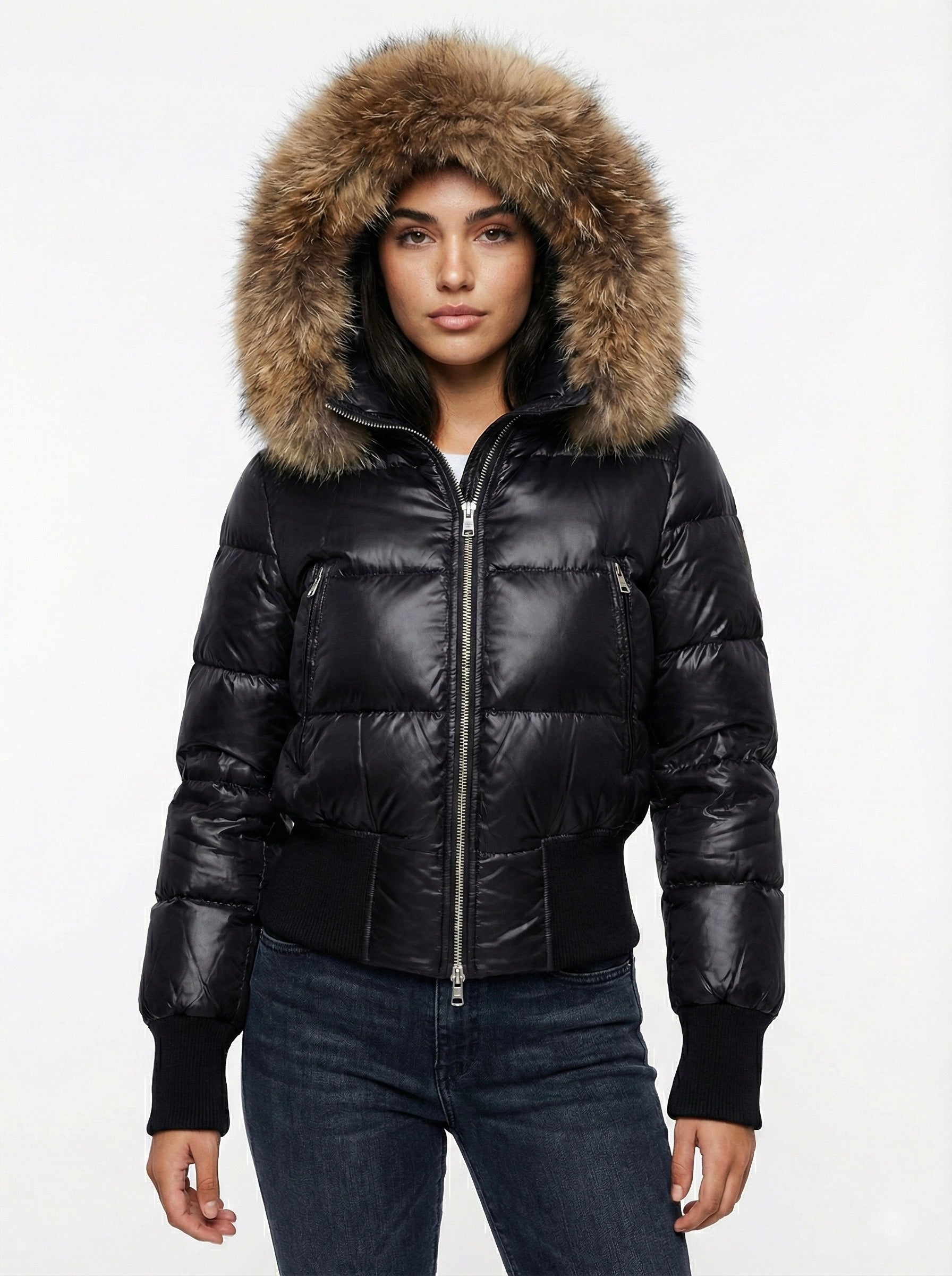 Savoy | Τζάκετ Puffer με Κουκούλα και Τεχνητή Γούνα (Faux Fur Hooded Puffer Jacket)