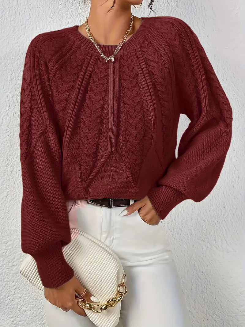 Özden - Κομψό Μακρυμάνικο Πουλόβερ (Elegant Long Sleeve Sweater)