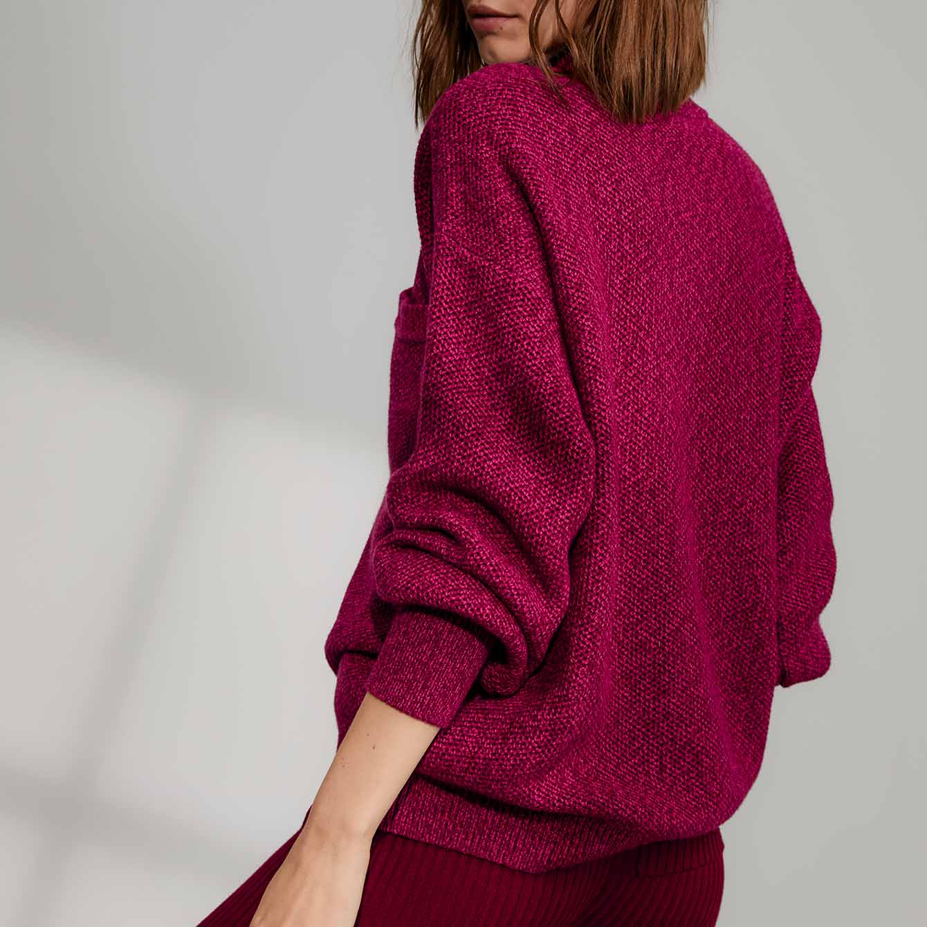 Cottonsilk™Μπλούζα Henley με τσέπη