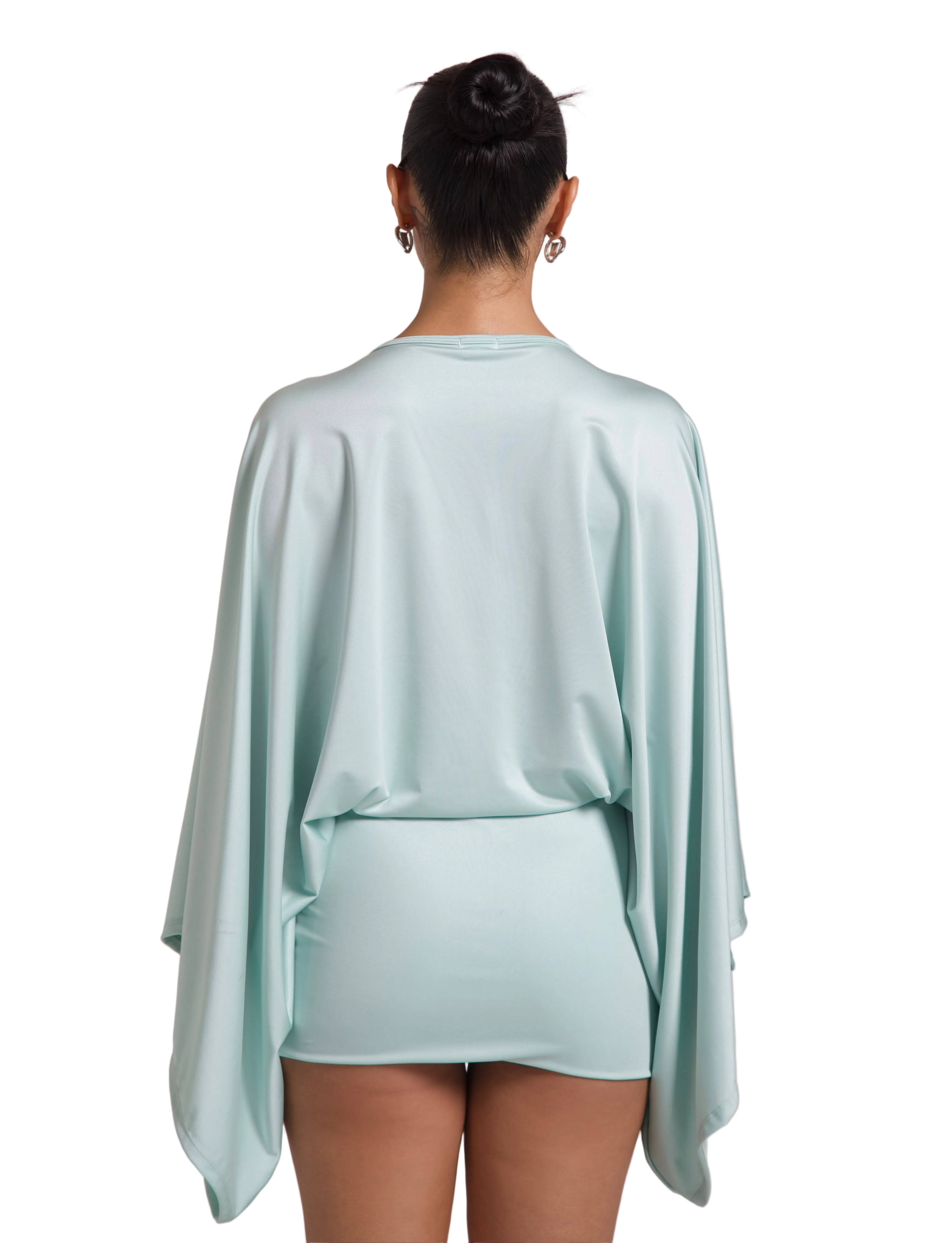 ISLA MINI ΦΟΡΕΜΑ - ΑΠΑΛΟ ΠΡΑΣΙΝΟ ΤΗΣ ΜΕΝΤΑΣ (MINI DRESS - LIGHT MINT GREEN)