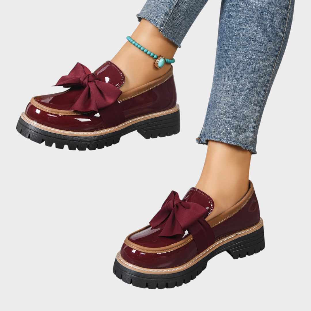 Monica | Άνετα γυναικεία slip-on loafers με παχύ αντιολισθητικό πάτο