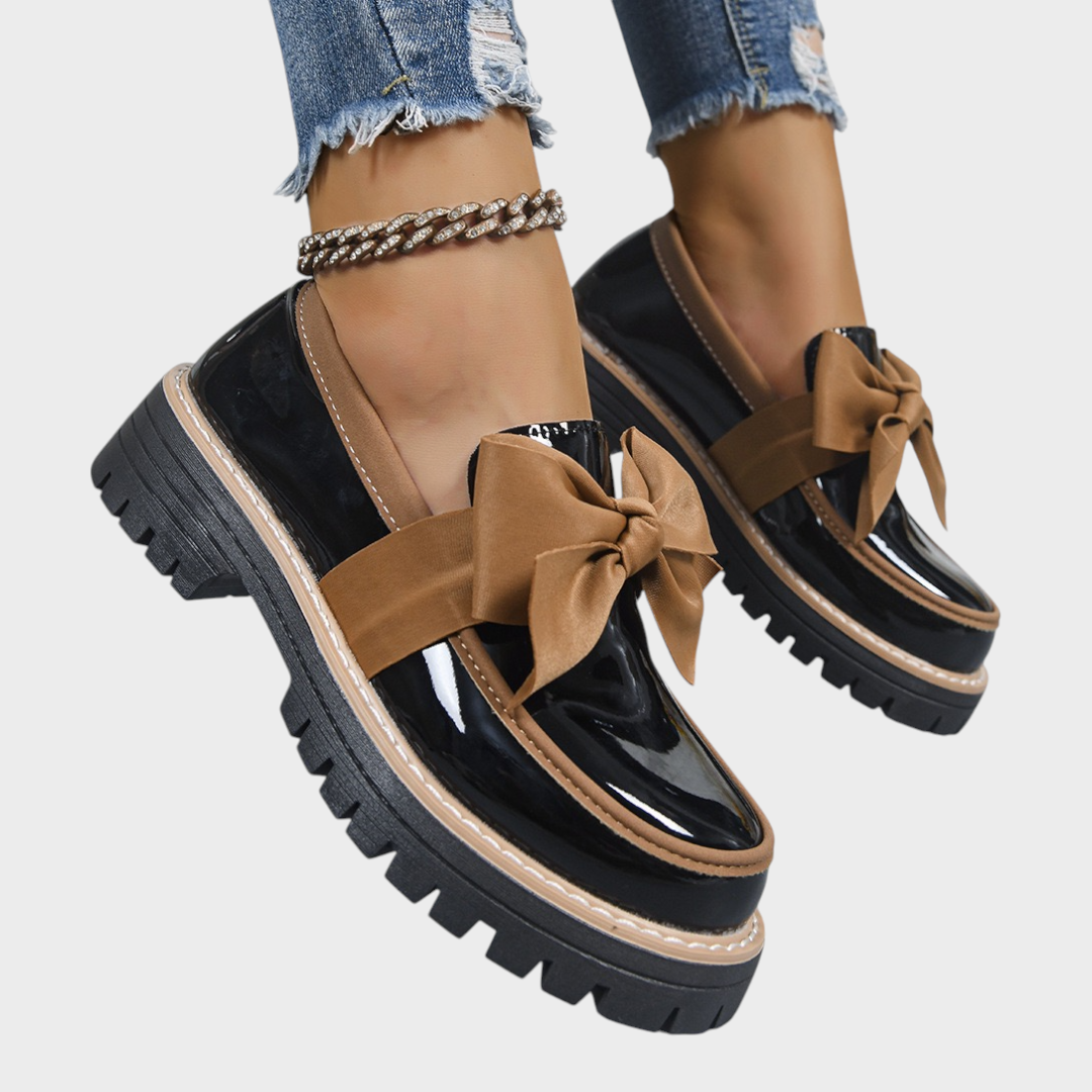 Monica | Άνετα γυναικεία slip-on loafers με παχύ αντιολισθητικό πάτο