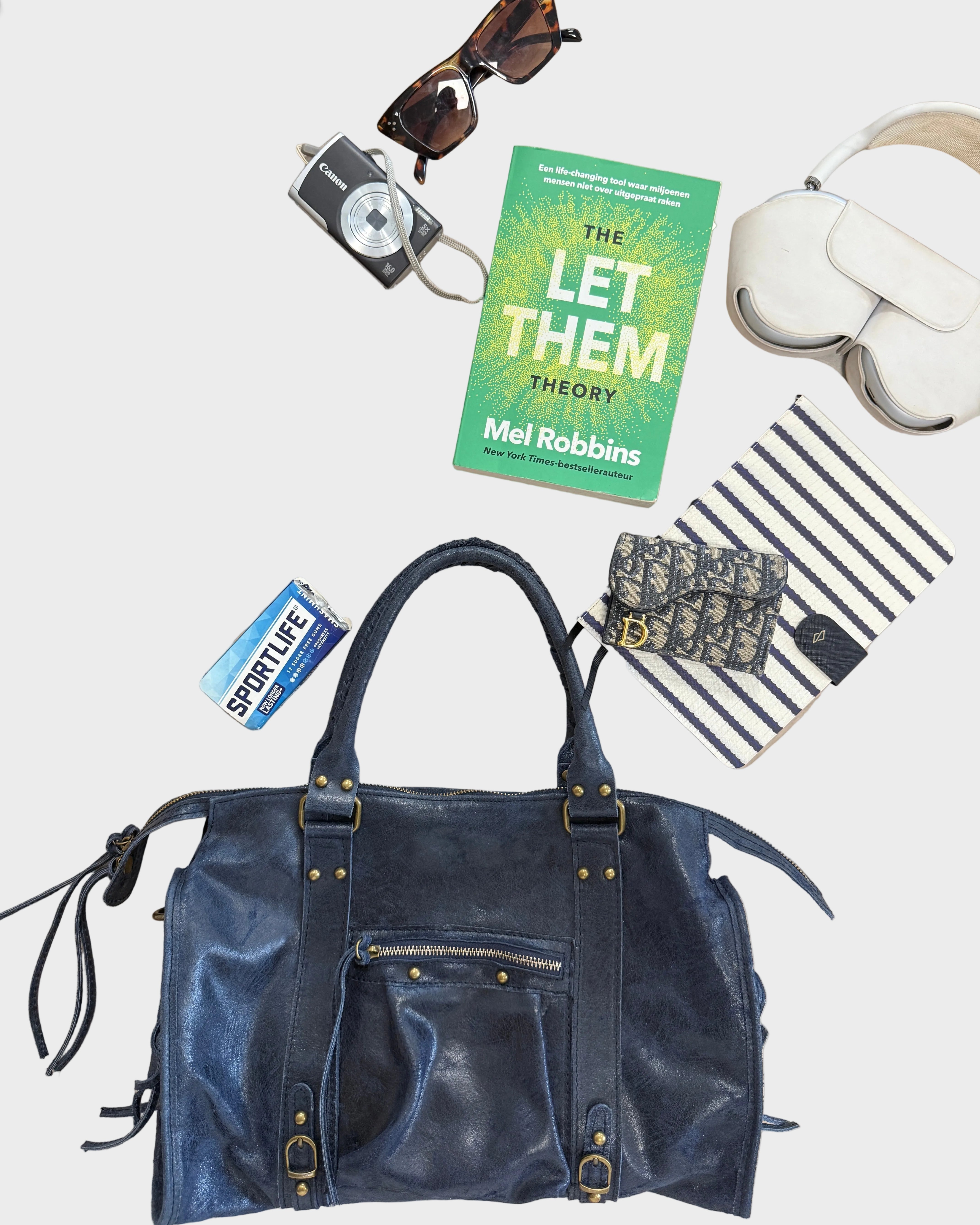 FC5-Τσάντα "It Girl" σε Σκούρο Μπλε (It Girl Bag Navy)