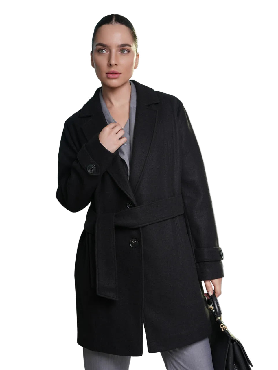 Gwynneth - Παλτό με Ζώνη (TIE BELT COAT)