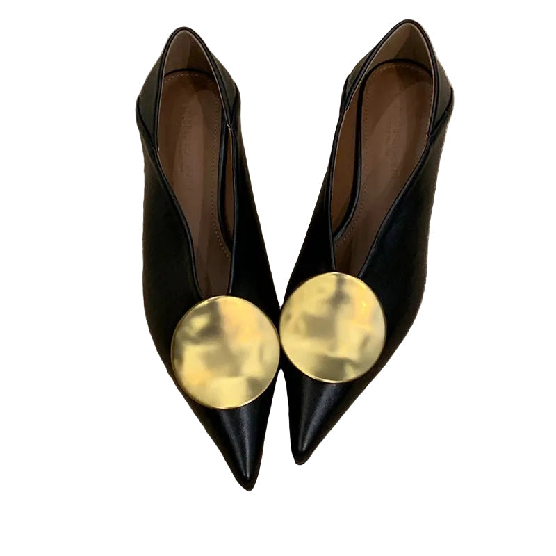 Zila - Γόβες Icon Disc με Μυτερή Μύτη (Icon Disc Point Pumps)