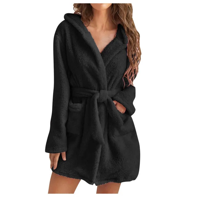 Siena - Μπουρνούζι με Κουκούλα (Hooded Bathrobe)