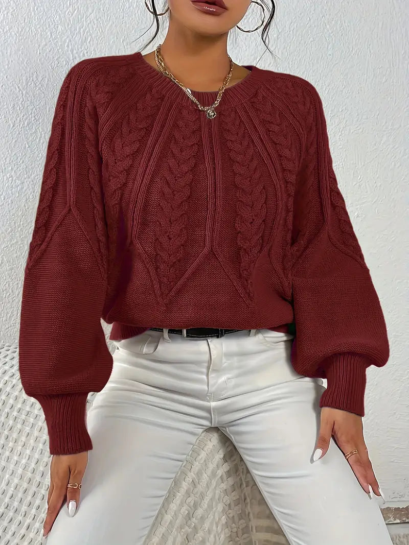Özden - Κομψό Μακρυμάνικο Πουλόβερ (Elegant Long Sleeve Sweater)