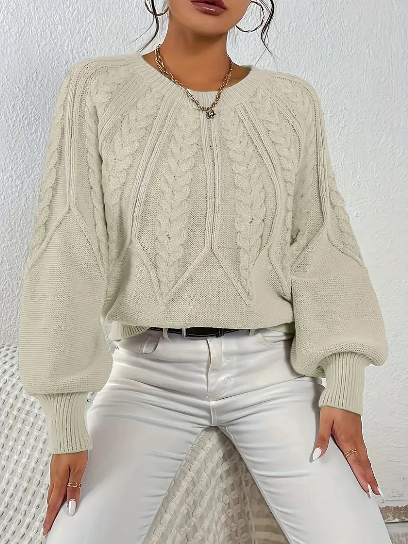 Özden - Κομψό Μακρυμάνικο Πουλόβερ (Elegant Long Sleeve Sweater)