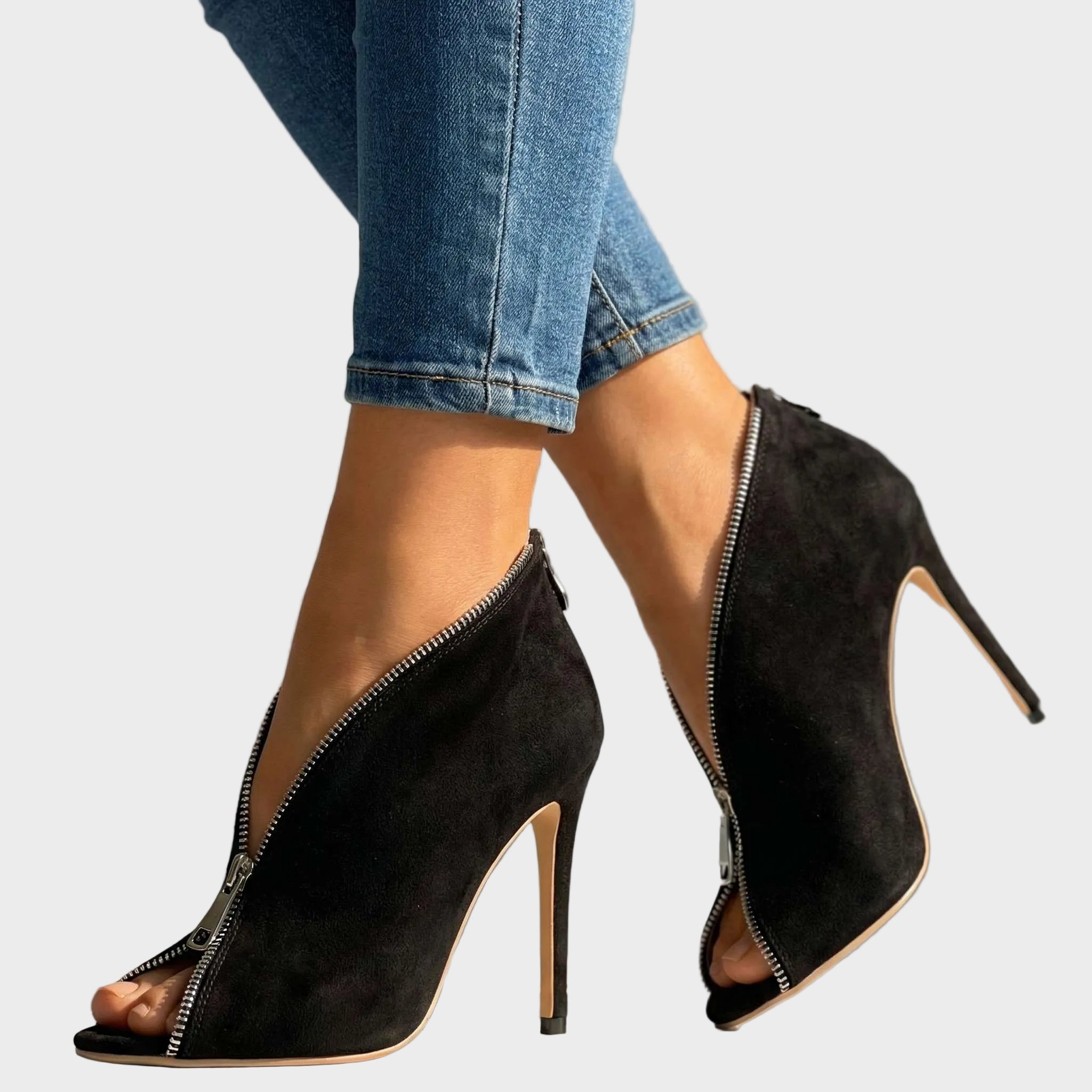 Scarlett Πέδιλα με Φερμουάρ (Zipper Heels)