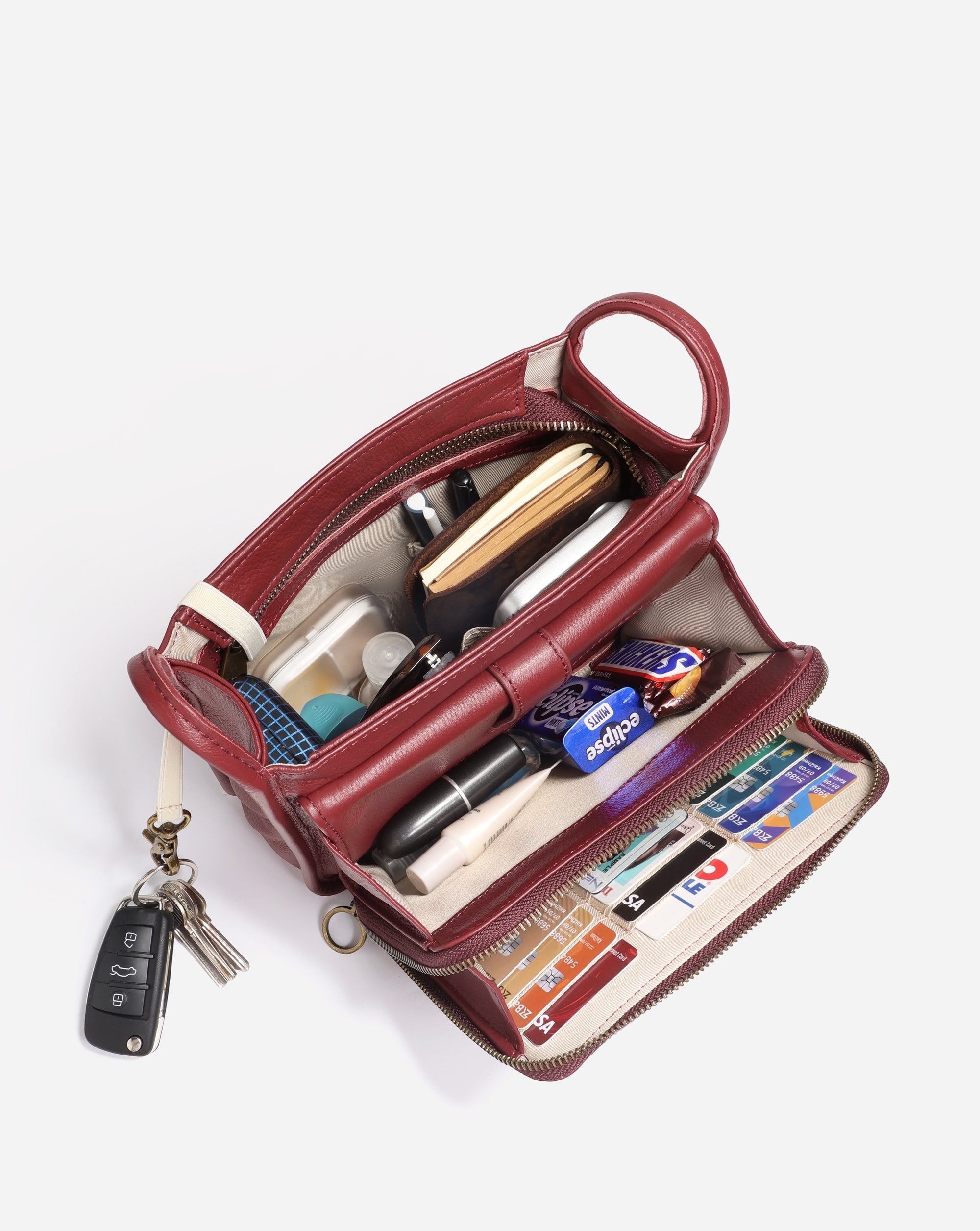 Athena - Μίνι Τσάντα Crossbody / Πορτοφόλι 2.2L με Μοναδικό Σχέδιο (Unique Design Mini Crossbody Bag / Wallet 2.2L)