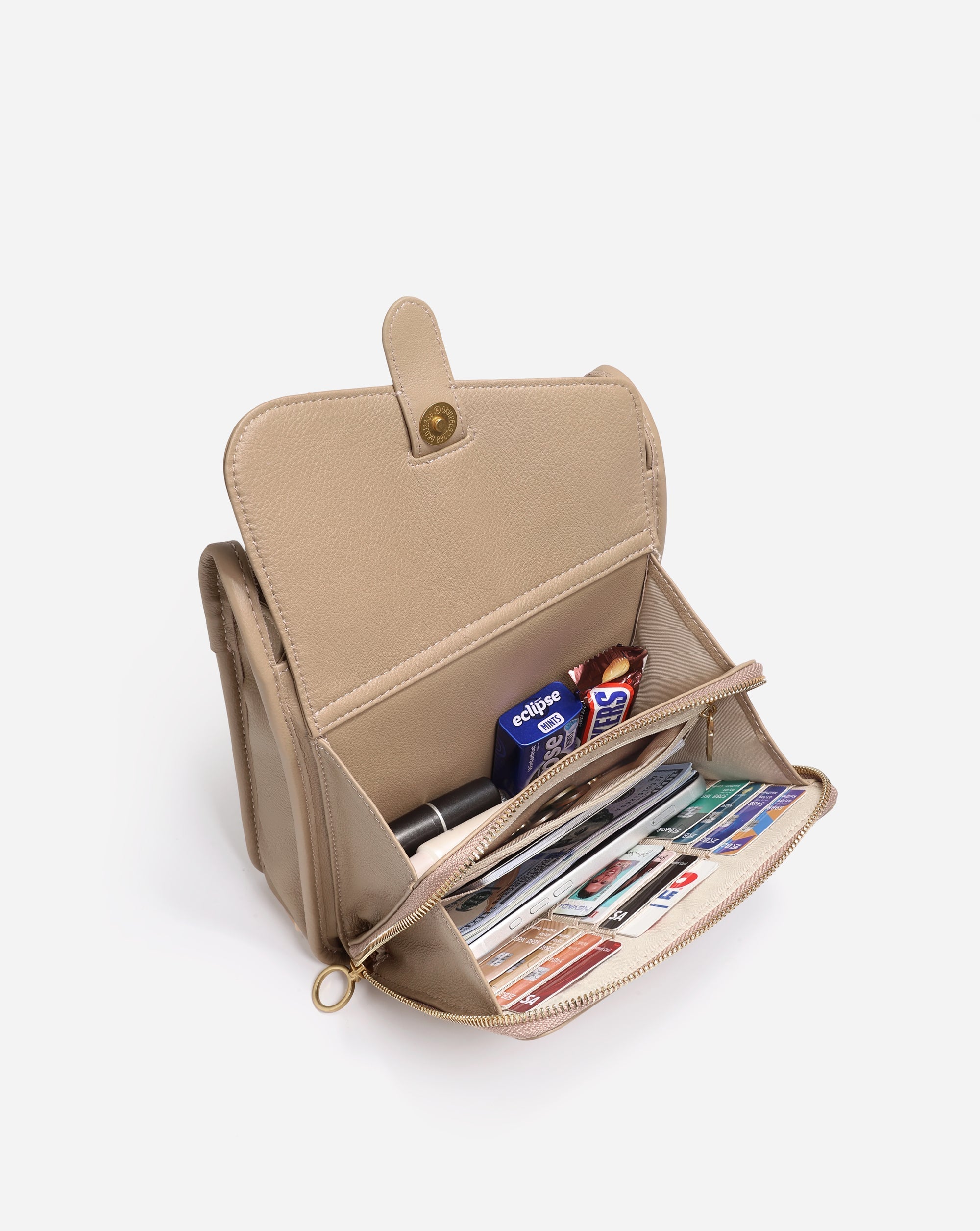 Athena - Μίνι Τσάντα Crossbody / Πορτοφόλι 2.2L με Μοναδικό Σχέδιο (Unique Design Mini Crossbody Bag / Wallet 2.2L)