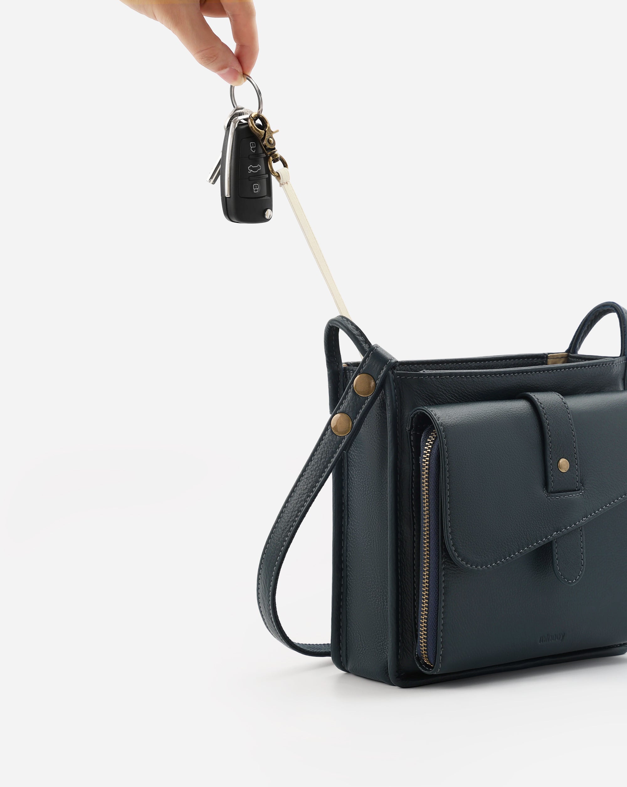 Athena - Μίνι Τσάντα Crossbody / Πορτοφόλι 2.2L με Μοναδικό Σχέδιο (Unique Design Mini Crossbody Bag / Wallet 2.2L)
