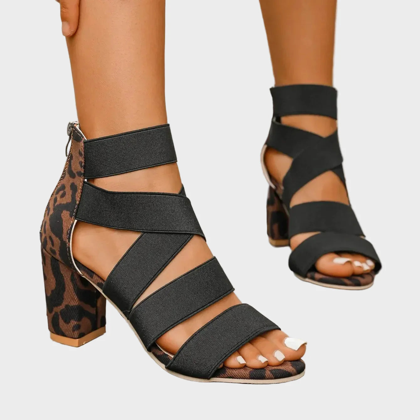 Nolani Πέδιλα με κορδόνια (Wrap Heels)