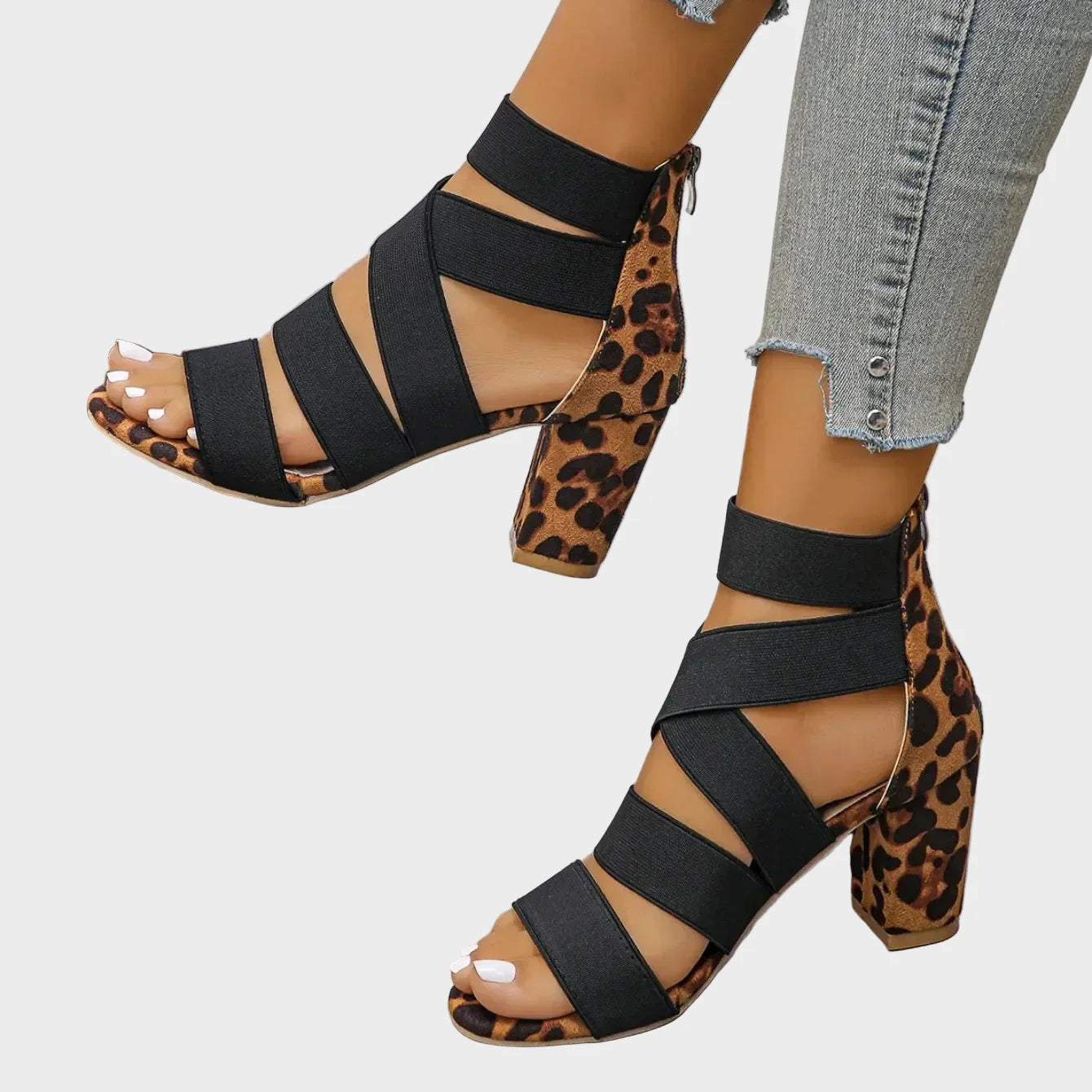 Nolani Πέδιλα με κορδόνια (Wrap Heels)