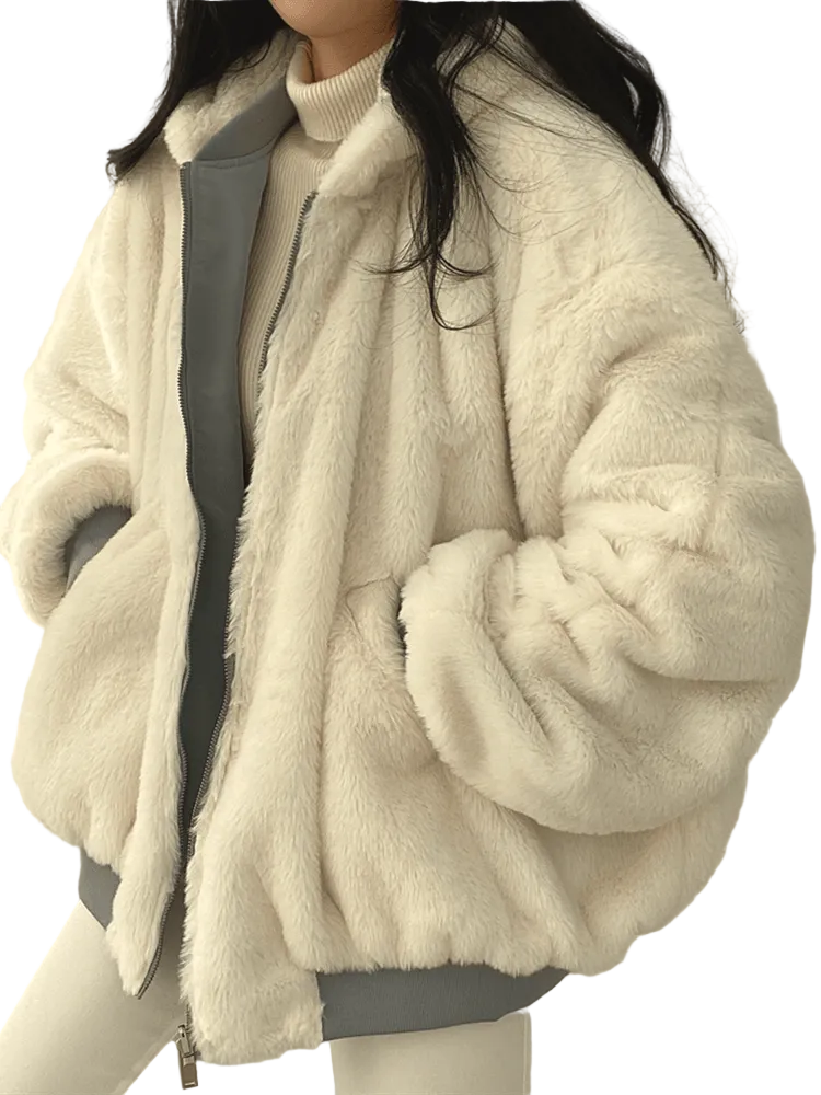 Napoli - Oversized Ζακέτα με Φερμουάρ (Oversized Zip Jacket)